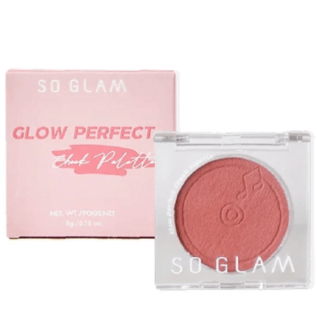 So Glam,So Glam Glow Perfect Cheek Palette,Glow Perfect Cheek Palette, บลัชออนเนื้อ ครีมโมจิ,บลัชเนื้อครีม,บลัชออน