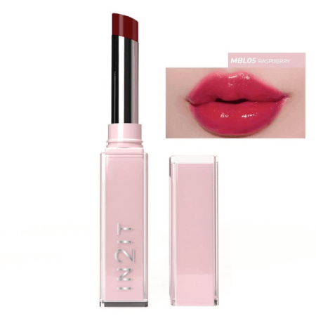 IN2IT Moisture Bomb Lipstick,Moisture Bomb Lipstick,N2IT,ลิปสติก,ลิมปาล์ม,MBL05 Raspberry ,MBL05